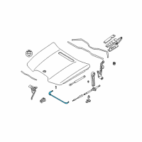 OEM 2007 BMW Alpina B7 Centre Bowden Cable Diagram - 51-23-8-240-609