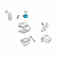 OEM 2006 Nissan Sentra Mass Air Flow Sensor Meter Diagram - 22680-8U301