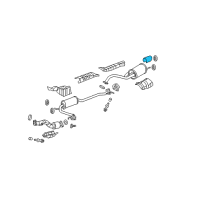 OEM Honda Fit Finisher, Exhuast (Coo) Diagram - 18310-TK6-305