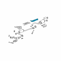 OEM 2009 Honda Fit Plate C, Floor Ht/Ba Diagram - 74603-TF0-J50