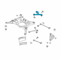 OEM 2009 Nissan GT-R Arm Assy-Rear Suspension, LH Diagram - 55502-JF00A