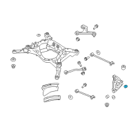 OEM 2014 Nissan Quest Bush Diagram - 55157-JF00A