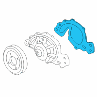 OEM 2008 Pontiac Grand Prix Gasket Diagram - 12615933