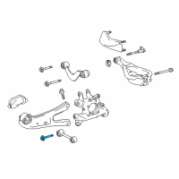 OEM 2018 Lexus RX450hL Bolt, W/Washer Diagram - 90119-A0376