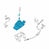 OEM Infiniti Transmission Control Device Assembly Diagram - 34901-4RA0A