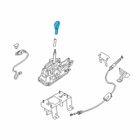 OEM 2020 Nissan Maxima Knob Assy-Control Lever, Auto Diagram - 34910-4RA0A