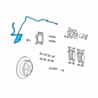 OEM 2009 Dodge Nitro TUBE/HOSE-Brake Diagram - 52109854AF