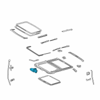 OEM 2004 Toyota Camry Motor Diagram - 63260-AA020