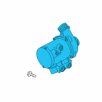 OEM BMW 528i Engine Water Pump Diagram - 11-51-7-586-925