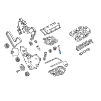 OEM 2009 Chrysler Town & Country Tube-Engine Oil Indicator Diagram - 4593605AA
