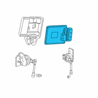 OEM Chevrolet Corvette Module Diagram - 23106523