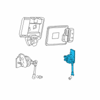 OEM 2019 Chevrolet Corvette Rear Sensor Diagram - 23110569