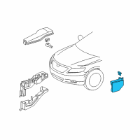 OEM Toyota Camry Junction Block Diagram - 82720-06091