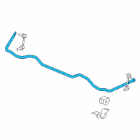 OEM 2009 Acura RL Spring, Rear Stabilizer Diagram - 52300-SJA-A11
