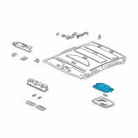 OEM 2003 Honda Civic Base (Ivory) Diagram - 34252-S5A-003ZH