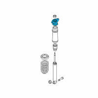 OEM Kia Sportage Bracket-Shock ABSORBER Diagram - 553302S100