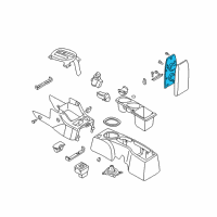 OEM 2002 Dodge Stratus Holder-Cup Diagram - MR320541