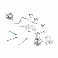 OEM 2002 Jeep Wrangler Oxygen Sensor Diagram - 56041943AA