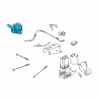 OEM Dodge Caravan Pump-Leak Detection Diagram - 4891416AF