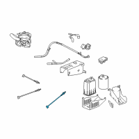 OEM 2002 Dodge Ram 1500 Van Oxygen Sensor Diagram - 56041845AB