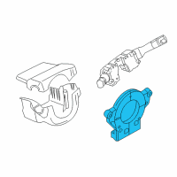 OEM Infiniti Steering Angle Sensor Assembly Diagram - 47945-5AA1A