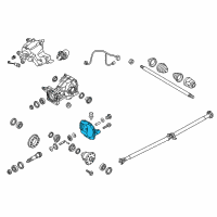 OEM 2021 Kia Sportage Cover Assembly Diagram - 530753B520