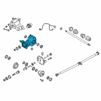 OEM 2017 Hyundai Tucson Carrier Assembly Diagram - 53010-3B511