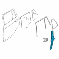 OEM 2015 BMW X1 Window Lifter Rear Left Diagram - 51-35-2-990-387