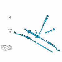 OEM 2014 Kia Optima Gear Assembly-Steering Diagram - 565003V400