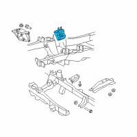 OEM 2011 Ford Ranger Front Mount Diagram - 1L5Z-6038-AA