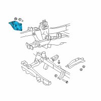 OEM Ford Ranger Support Diagram - 3L5Z-6030-GA