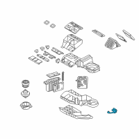 OEM 2003 Chevrolet Suburban 2500 Module Diagram - 19260762