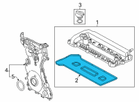 OEM Lincoln Corsair GASKET Diagram - LX6Z-6584-A