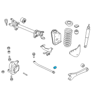 OEM 2010 Ford F-250 Super Duty Track Bar Bushing Diagram - AC3Z-3A116-A