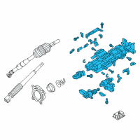 OEM 2022 Nissan Armada Column Assy-Steering, Upper Diagram - 48810-6JL0A