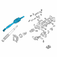 OEM Nissan Armada Joint-Steering Lower Diagram - 48080-1ZR0A