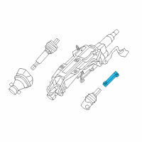 OEM 2013 Cadillac CTS Intermed Shaft Diagram - 15218202