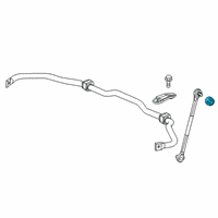 OEM 2014 Honda Civic Nut, Self-Lock (10MM) Diagram - 90212-SA5-003