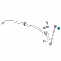 OEM 2000 Honda CR-V Nut, Self-Lock (10MM) Diagram - 90212-SA5-003