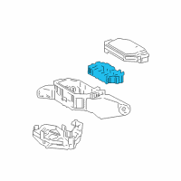 OEM Toyota Prius Prime Junction Block Diagram - 82660-47100