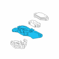 OEM 2022 Toyota Corolla Fuse & Relay Box Diagram - 82666-47620