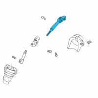 OEM 2003 Toyota Echo Intermed Shaft Diagram - 45260-52070