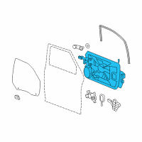 OEM Dodge Ram 1500 Panel-Carrier Plate Diagram - 68044848AB