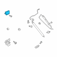 OEM 2020 Ford Escape Module Diagram - JX7Z-14B291-Z