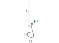 OEM 2020 Cadillac CT5 Base Bolt Diagram - 11609585