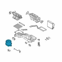 OEM 2022 Ford Ranger Blower Motor Diagram - KB3Z-19805-AC