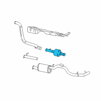 OEM 2004 Ford Excursion Converter Diagram - 5C3Z-5E212-A