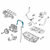 OEM 2016 Ford Fiesta Oil Pump Gasket Diagram - BM5Z-6659-B