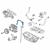 OEM 2018 Ford Fusion Oil Pump Gasket Diagram - BM5Z-6659-B