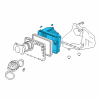 OEM 2002 Chevrolet Monte Carlo Upper Housing Diagram - 12566157